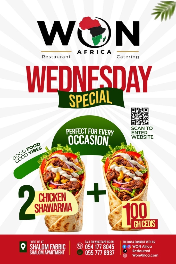 Wednesday Special - 2 Chicken Shawarma